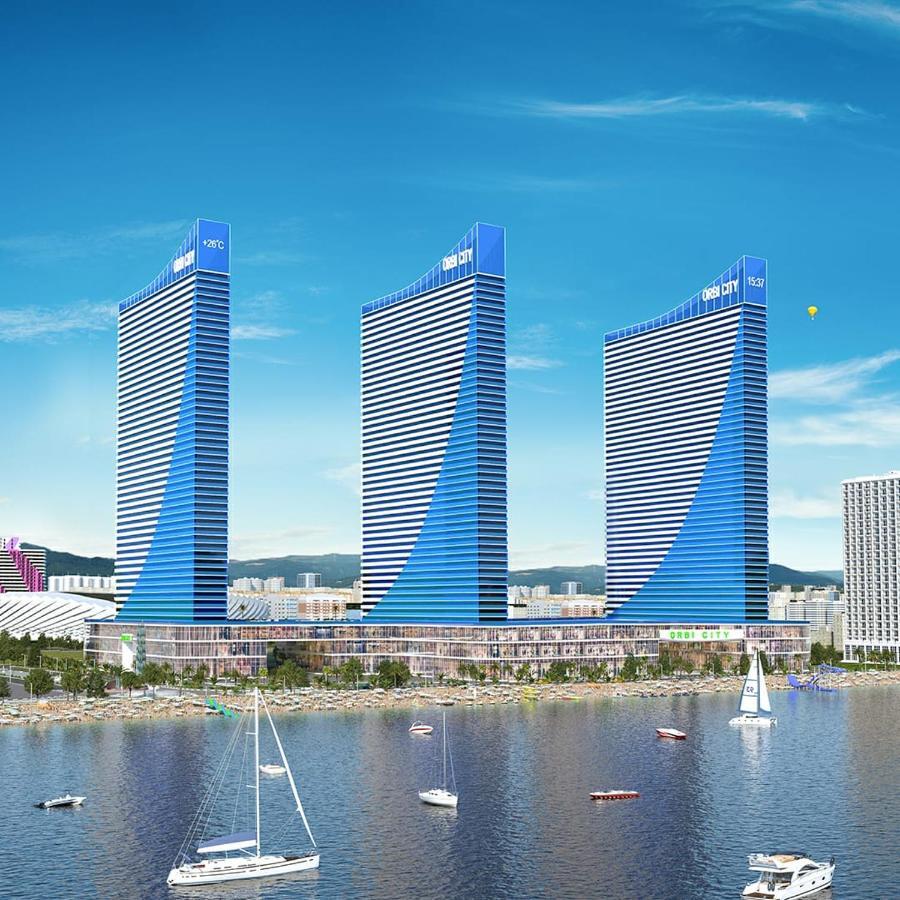 באטומי Apartment Twin Towers David מראה חיצוני תמונה
