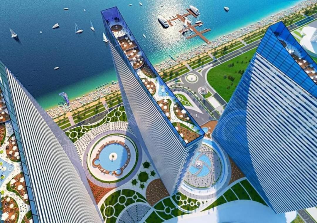 באטומי Apartment Twin Towers David מראה חיצוני תמונה